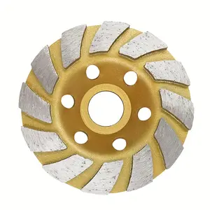 Premium Diamond Grinding Wheel, Suitable for Marble, Cement, and Concrete - Durable Mixed Material Grinding Wheel