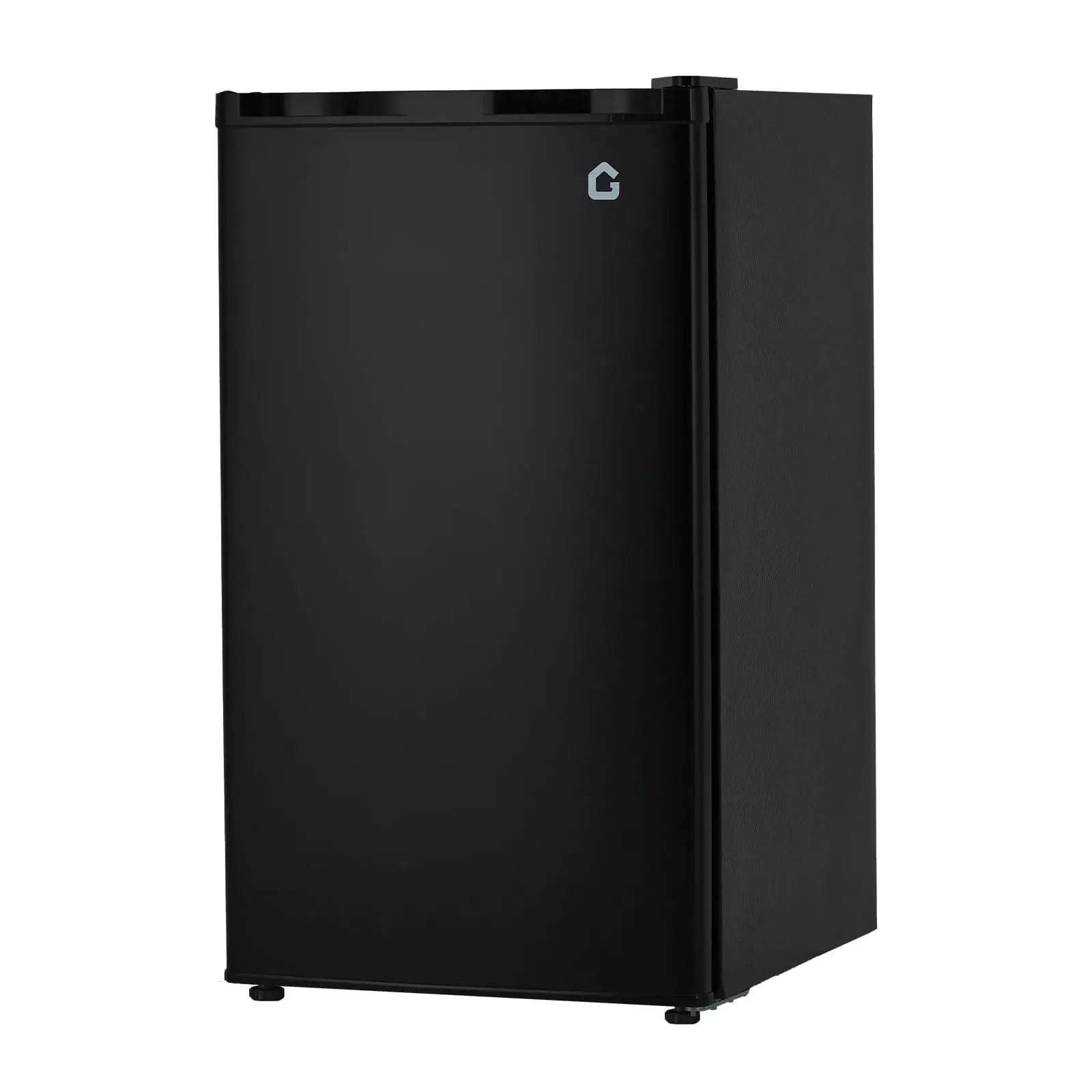 GAOMON 3.2 Cu.Ft. Capacity Compact Single-Door Mini Fridge with Adjustable Thermostat Control, Built-In Freezer, Energy-Efficient Quiet Design for Dorm, Office, Black