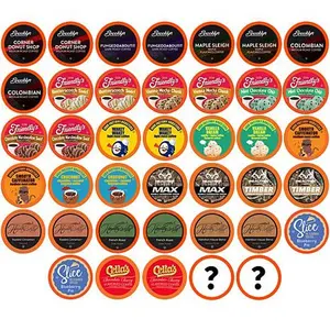 Two Rivers Coffee 40ct Coffee Lovers Variety Sampler
