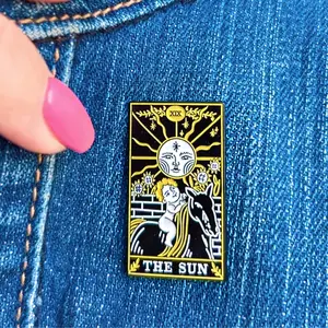 The Sun Tarot Card Pin