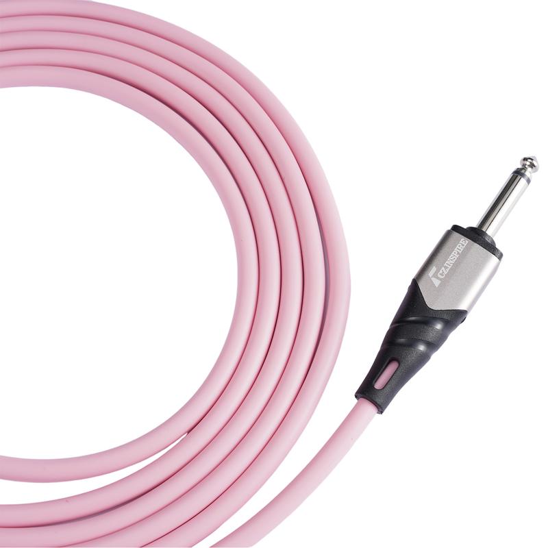 LEKATO Premium Guitar Cable 10ft/3m Amp Cord for Electric Guitar Bass Sturdy and Flexible Design 10ft/3m Professional Instrument Cable