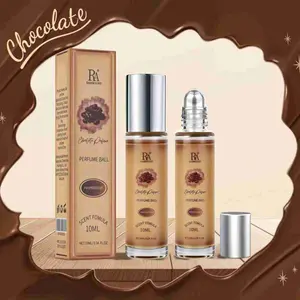 Chocolate Roll-On Perfume, Velvety Coffee Gourmand Scent, Unisex Long Lasting Fragrance, Clean Roll-On Application, Pocket Size Luxury Aroma for Office, Dates & On-The-Go Touch Ups