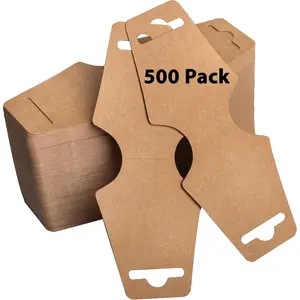 500 PackNecklace & Bracelet Display Cards - Easy & Simple  Display, Bulk Pack of 500