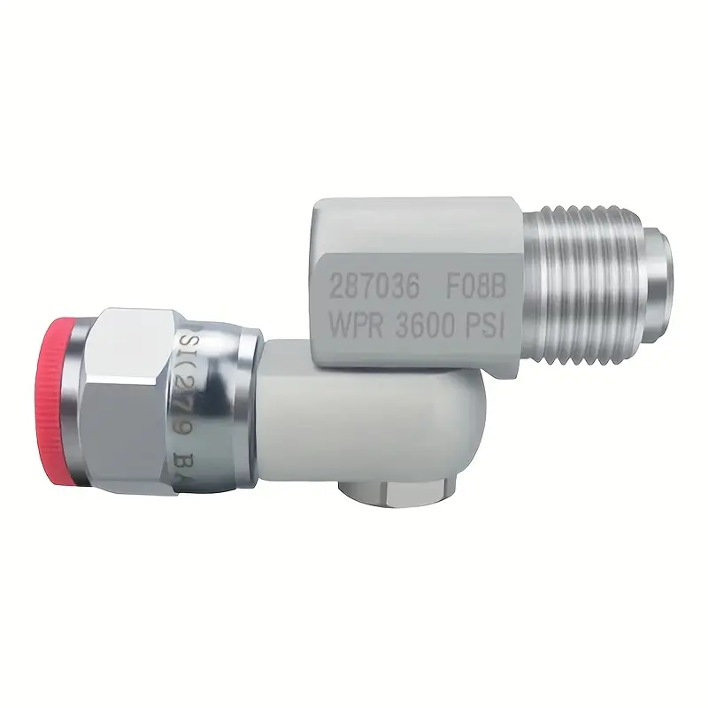 Airless Spray Gun Universal Swivel Joint, Leak Prevention, Durable, Heavy Duty, Reliable Connection, Consistent Performance, compatible with Graco 235486, 7/8-inch thread, 180-degree rotation.