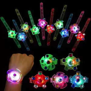 LED Light-Up Spinner Bracelets – 2-Pack