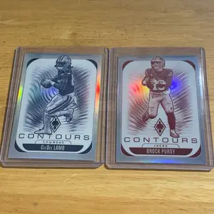 2025 panini contour brock purdy and ceedee lamb