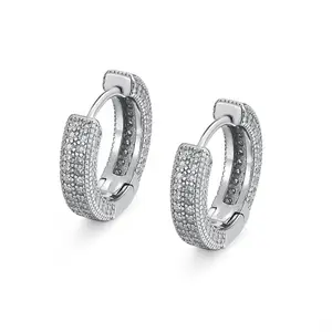 Small Huggie Hoop Earrings for Men Women