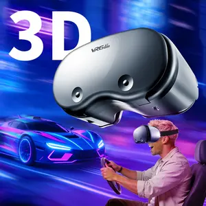 2026 New 3D Virtual Reality GlassesCompatible with 4.7–7.0" smartphones. Gift for Couples Who Love Movies –Features PU leather face pad, adjustable head strap & 110° wide field of view.