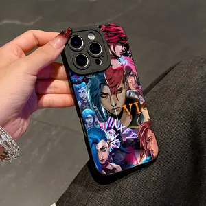 Hot A-Arcane V-VI Animation Phone Case Suitable For iPhone 17 Air 16,15,14,13,12,11,Pro,MAX Anti Fall Soft TPU Back Cover