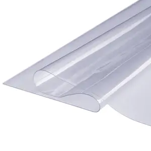 【Summervibes】VEVOR Clear Table Cover Protector, 24" x 48" Rectangle Table Cover, 1.5 mm Thick PVC Plastic Tablecloth, Waterproof Desktop Protector for Writing Desk, Coffee Table, Dining Room Table