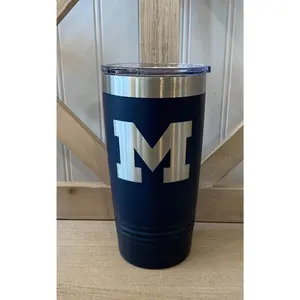 University of Michigan Engraved Tumbler