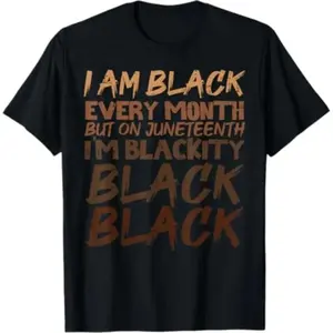 Celebrate Juneteenth with 100 Percent Cotton Black Apparel Designed for Men Women and Kids