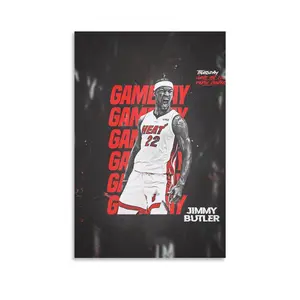 Jimmy Butler Basketball Sports Poster Basketball Superstar Poster (26) Poster Print Painting Canvas Wall Art Home Decor Posters