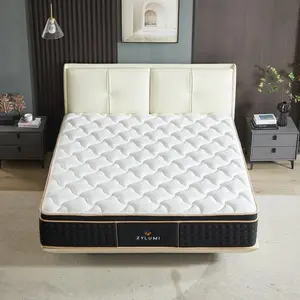 Hybrid Mattress in a Box – Memory Foam & Individually Wrapped Springs, Cooling & Supportive for Back Pain Relief. Medium Firm, Motion Isolation, Great for Hot Sleepers. Sizes: Twin, Full, Queen, King – Home, Guest Room, Hotel Use.