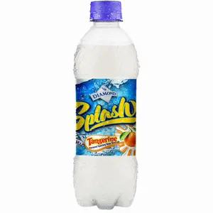 Guyana's Diamond Splash Tangerine Sparkling Water 591mL
