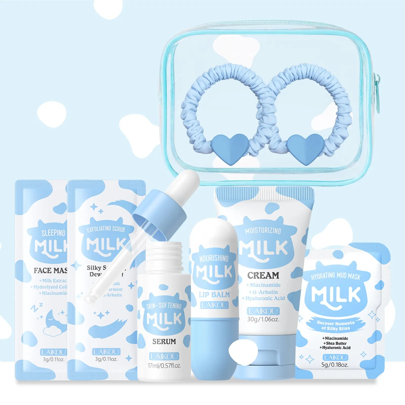 milk travel set - TikTok Shop