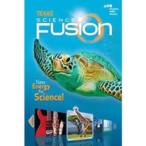 Used Paperback Science Fusion Language Textbook - Grade 2, 2015 Houghton Mifflin Harcourt, English Text, Printed Pages, 2.3 lb, Good Condition, School & Educational Supplies