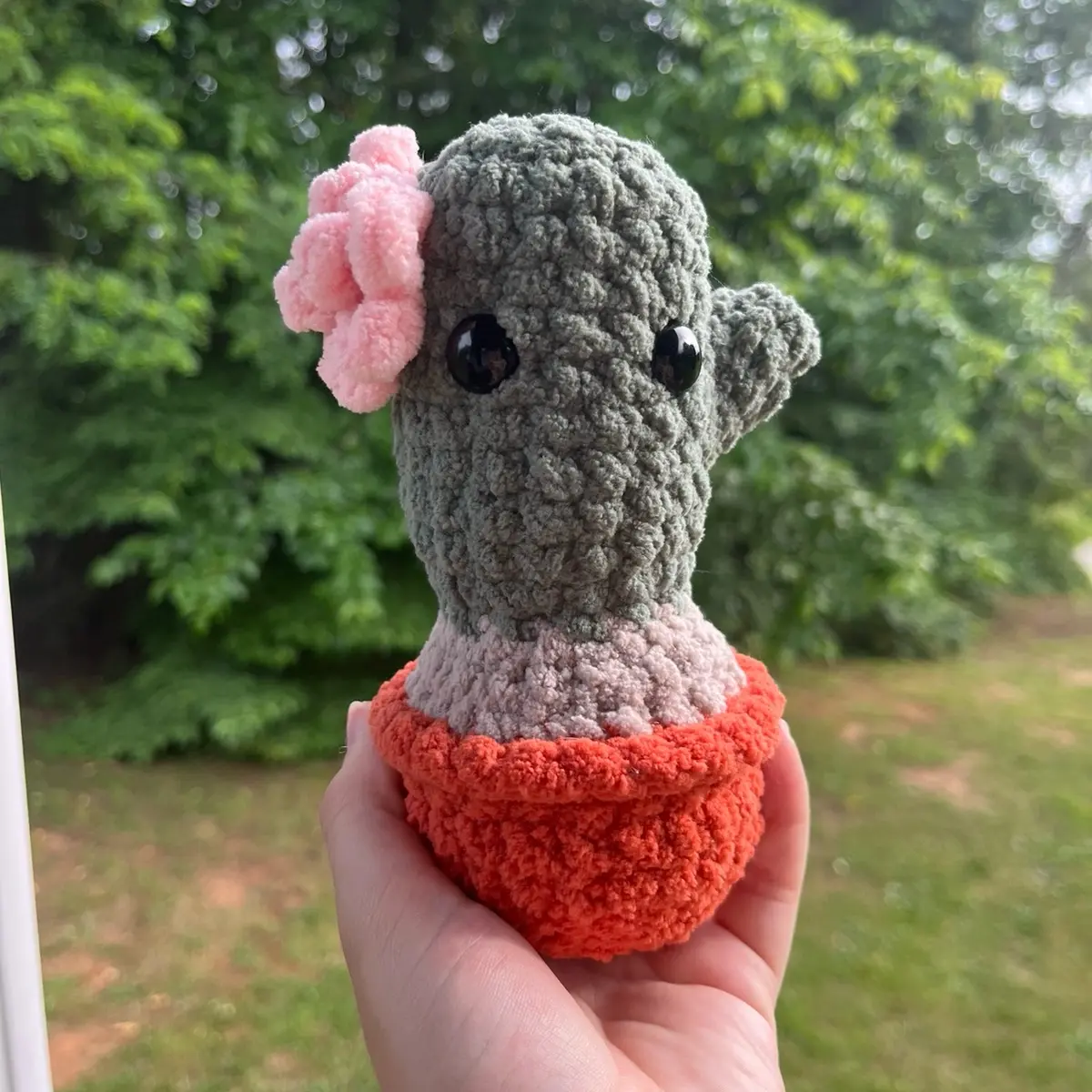 Hand Crocheted Cactus - Cactus Plushie