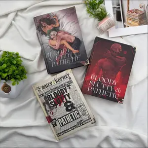 Bloody Slutty Pathetic | Dramione Dark Romance Hardcover | Gothic Aesthetic Collector Edition | Metal Corners & Gift Bookmark