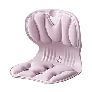 BKT Ergonomic Lumbar Support Cushion & Backrest Set - "Yang Mi" & Forbidden City Collab - Standard Lilac Purple - For Office Chair, Car Seat, Sofa - 363x327x333mm