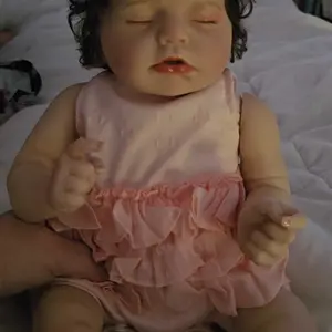 Babesnug Reborn Baby Dolls, 18" Lifelike Baby Girl Dolls Gift Set for 3+ Year Old Kids,Realistic Newborn Baby Dolls with Soft Vinyl Silicone Full Body with Light Skin reborn  babies