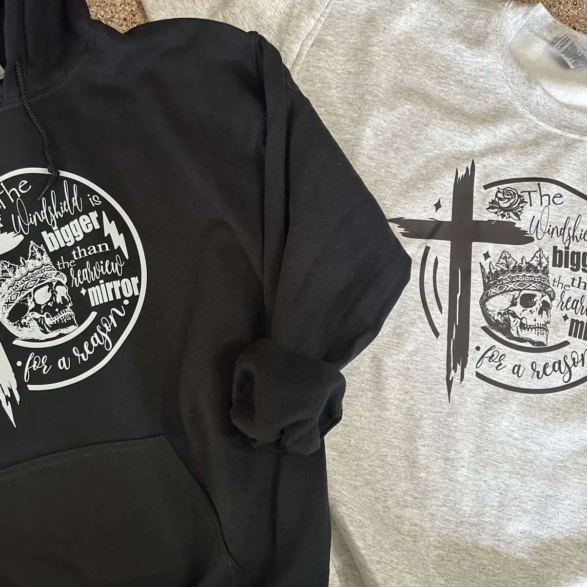 Jelly inspirational crewneck Cotton Casual Hoodie