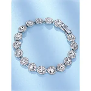 Fashion Jewelry Original New Product Angel Bracelet Shining High Quality Tennis Crystal Necklace Women's Luxury Festival Gift, Elegant Jewelry Bracelet, Beautiful Bracelets, Dainty Crystal Bracelet, Pretty Bracelet