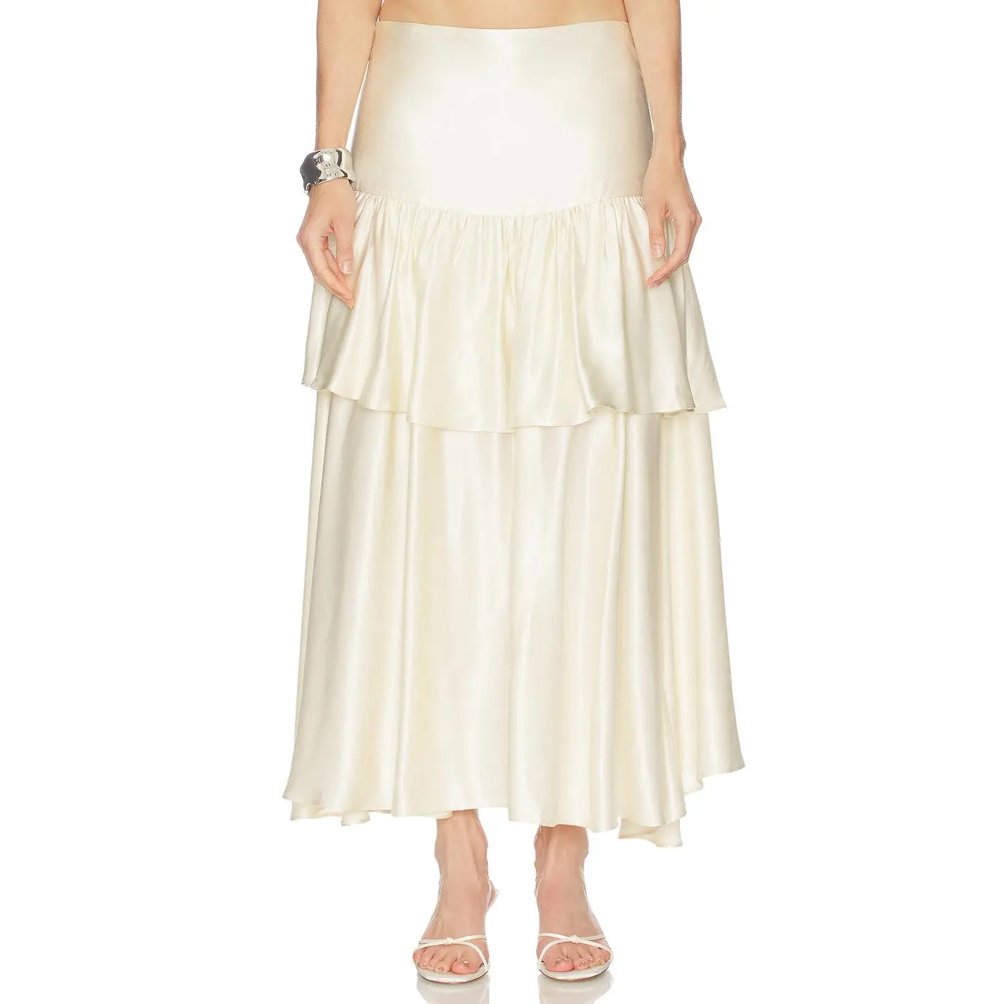 LAMARQUE Chalina Skirt in Cream