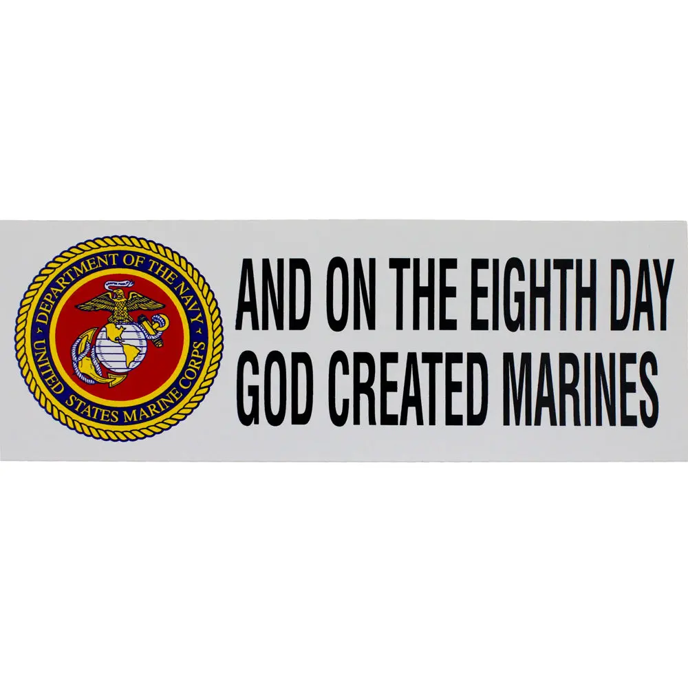 On The Eighth Day Bumper Sticker