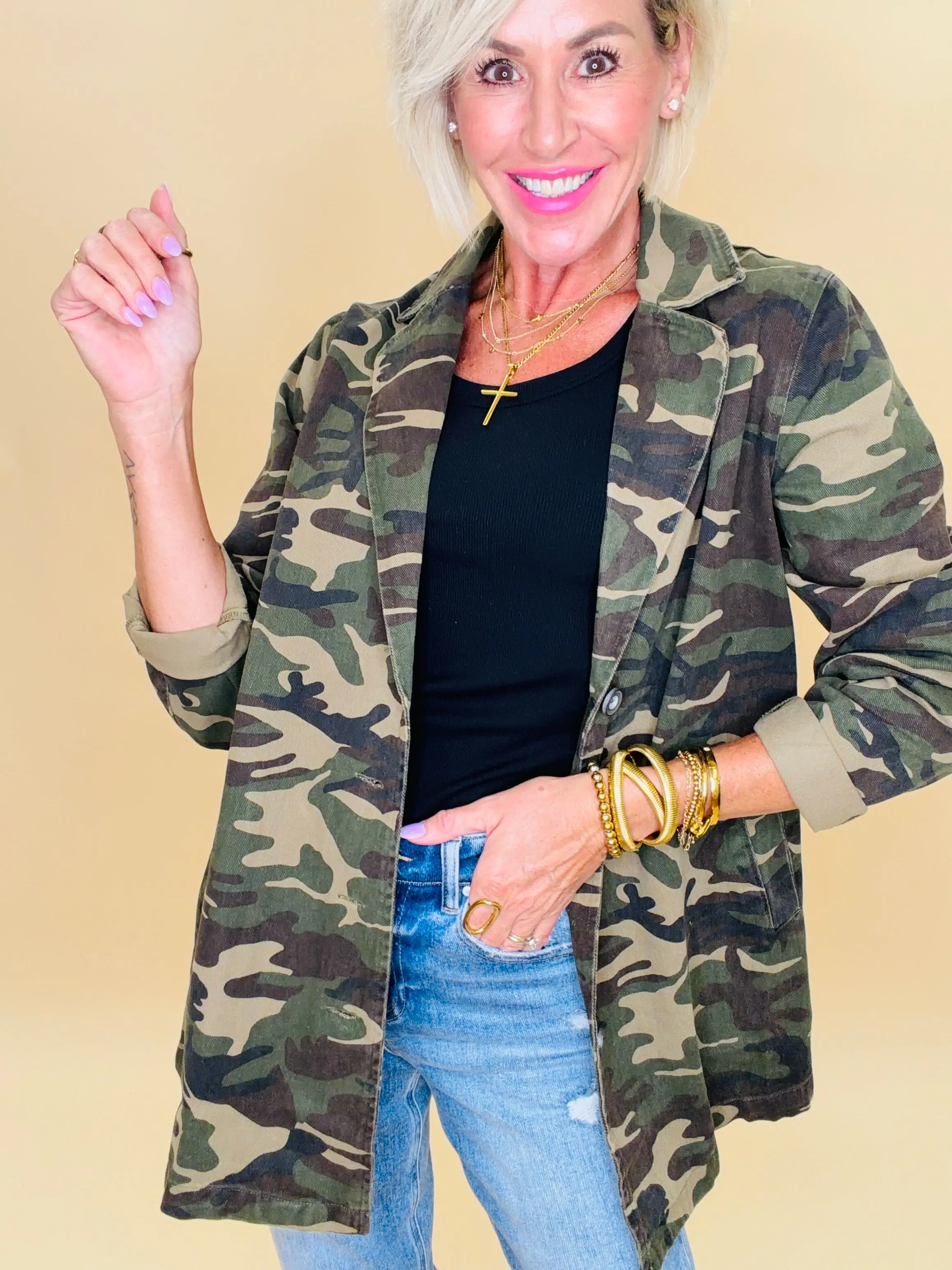 Off duty camo blazer Off duty camo blazer
