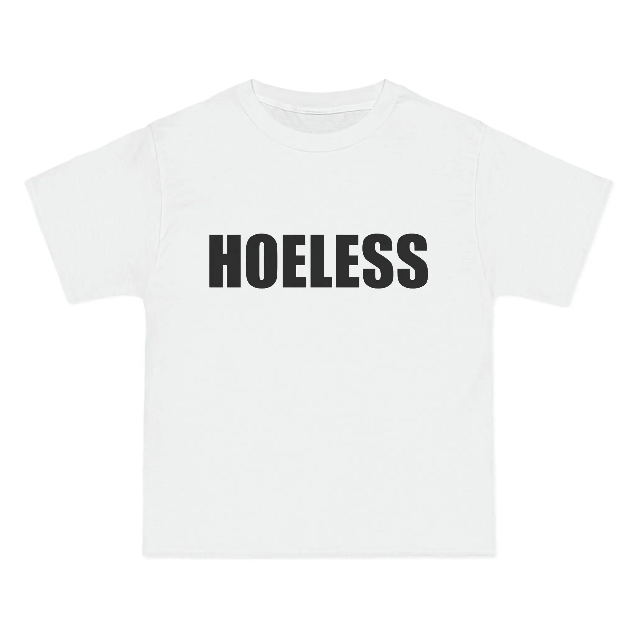 HOELESS TEE SHIRT BULKY OVERSIZED