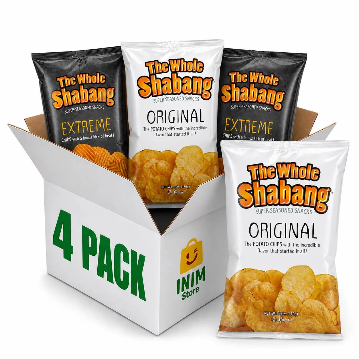 The Whole Shabang Chips 6 oz Bags – 4 Pack