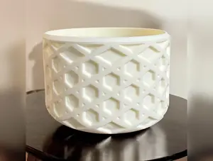Cream WAFFLE - Silicone Tumbler Boot