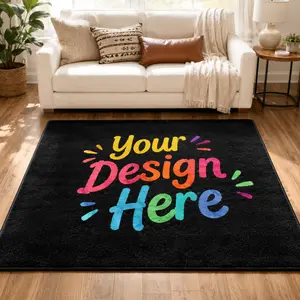 Custom Rug with Your Design, Personalized Area Rug, Photo Logo Floor Mat, Soft Non-Slip Decor Rug for Bedroom, Living Room, Entryway & Gift