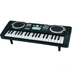 37-Key Kids Electronic Piano Keyboard with Microphone, Battery-Powered, Compact Portable Design, Multiple Sound Modes, Lightweight Easy-to-Carry Educational Early Learning Toy, Ideal Children's Day Gift for Boys & Girls