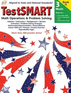 USED-TestSMART Math Operations and Problem Solving Grade 3: Help for Basic Math Skills, State Competency Tests, Achievement Tests by Lori Mammen (Paperback)