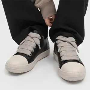 Women’s Chunky Platform Sneakers Colorful Lace-Up Casual Shoes Thick Sole Street Style Unisex