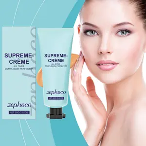 Zephoco Supreme-Crème All Over Complexion Perfector – Medium Skin Tone Concealer Cream – Long-Lasting Formula with Vitamin E & Arnica Flower Extract – Suitable for Oily & Dry Skin