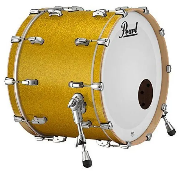 Pearl Music City 26"x14" Bass Drum w/Mount RF2614BB/C423 VINTAGE GOLD SPARKLE