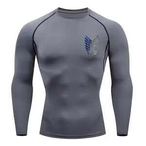 Long Sleeve Top with AA Anime Emblem