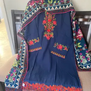 Pakistani Designer J. 2 Peace Cotton Dress - Soft , Casual Style