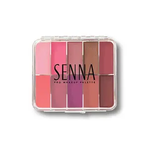 Senna Mini Slipcover Cream to Powder Palette - Oil Free, Lightweight Blush
