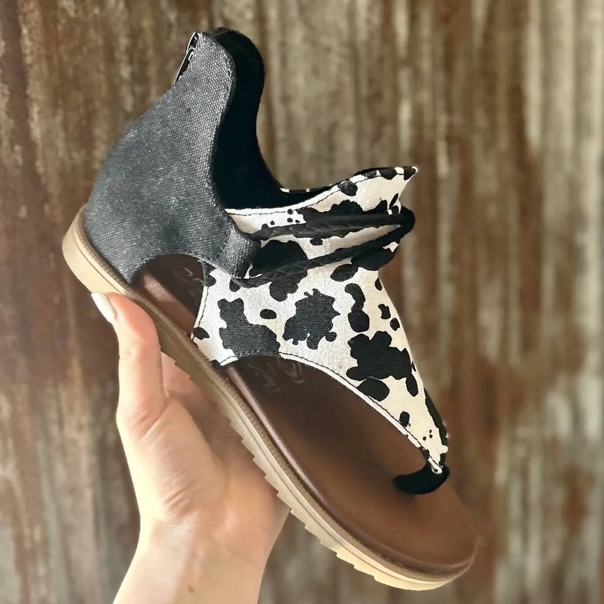 Cow Print Shoes