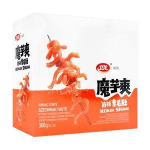 WEILONG Spicy Sichuan Mala Vegetarian Tripe - Made from Konjac, 12.7oz