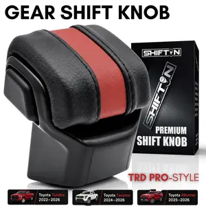 Gear Shift Knob for Toyota Tundra 2022- 2026, Tacoma 2024-2026, 4Runner 2025-2026, Aftermarket TRD Pro Style Shifter, Replacement for OEM Part 33504-0C110-C1
