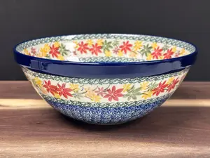 Bowl, Nesting 9" W - Maple Harvest