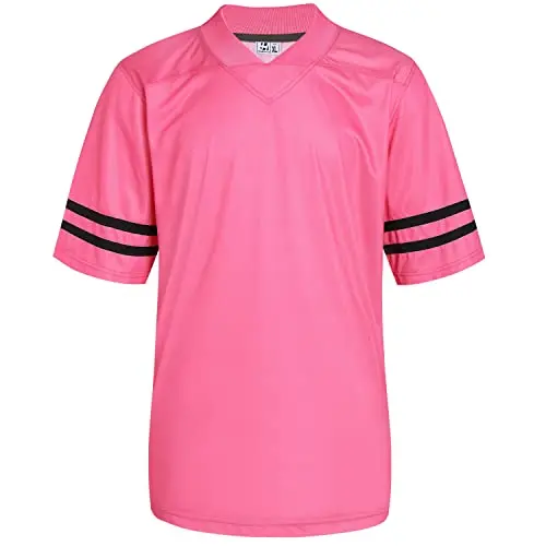 Black Stripes Pink Jersey