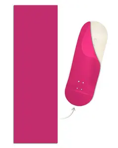 "Bubblegum Pink Colorway" ColorBlock Fingerboard Deck Wrap - 35mm x 110mm