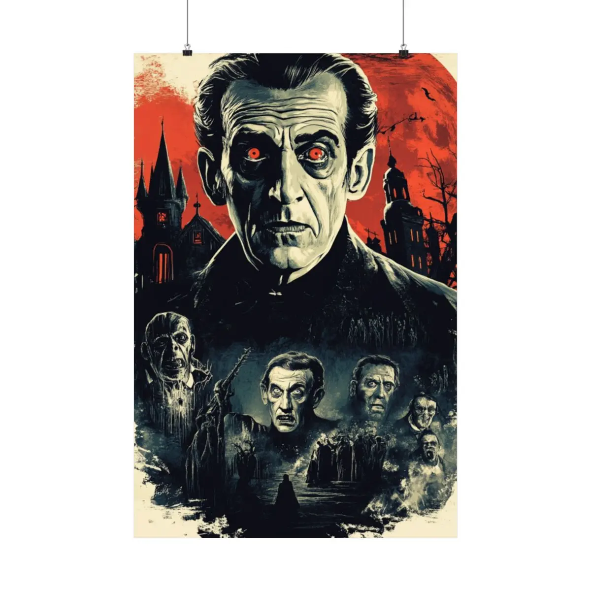Halloween vampire decor