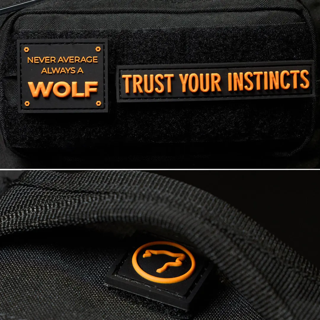 Orange Backpack Mini Patch Kit